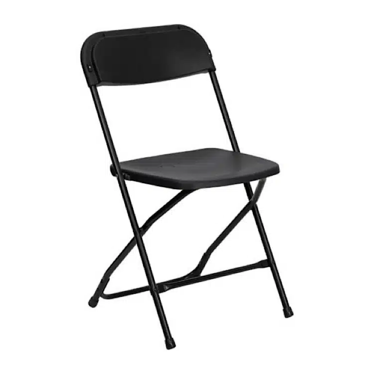 Black Folding Chair